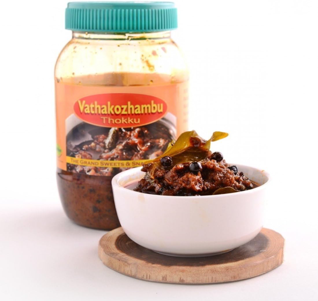 The Grand Sweets (Chennai) Vathakozhambu Thokku South Indian Chutney Pickle - 500 gm
