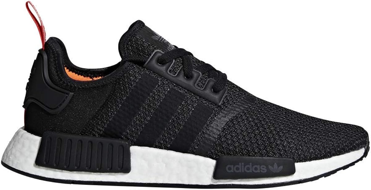Amazon.com | adidas Originals NMD_R1 Shoe - Men's Casual 12 Black/Solar Orange | Running