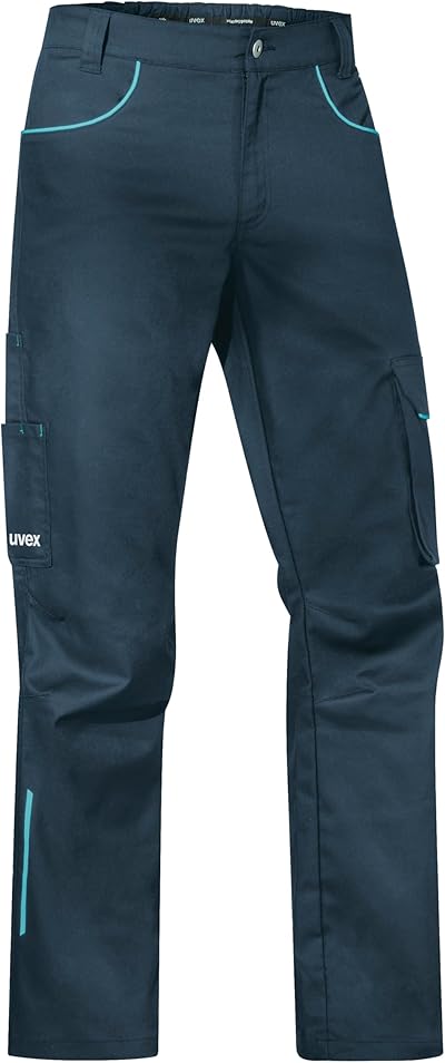 Uvex Tune-up Light Arbeitshose Herren | Bundhose 2-Wege-Stretch | leicht, robust, elastisch | Cargotaschen & Zollstocktasche