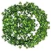 Wofair 241 Feet Fake Ivy Garland, Hanging Ivy Vines Wall Decor Fake Ivy Vines for Bedroom, Faux Ivy Plant with Leaves for Wedding Party Festival Backyard Decor (36 Strands 6.7 Feet Each)