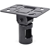 InstallerParts Adjustable Slanted Ceiling Plate for 1.5" NPT Pipe Ceiling Mount &ndash; Compatible with All InstallerParts 1.5" NPT TV Mounts