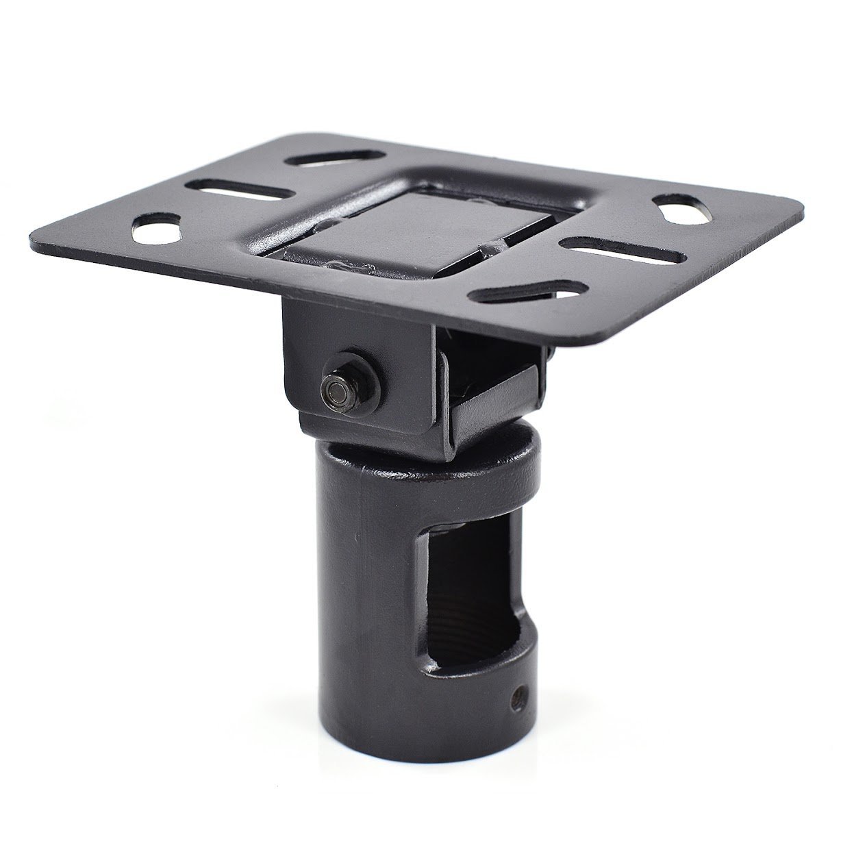 Photo 1 of InstallerParts Adjustable Slanted Ceiling Plate for 1.5" NPT Pipe Ceiling Mount – Compatible with All InstallerParts 1.5" NPT TV Mounts