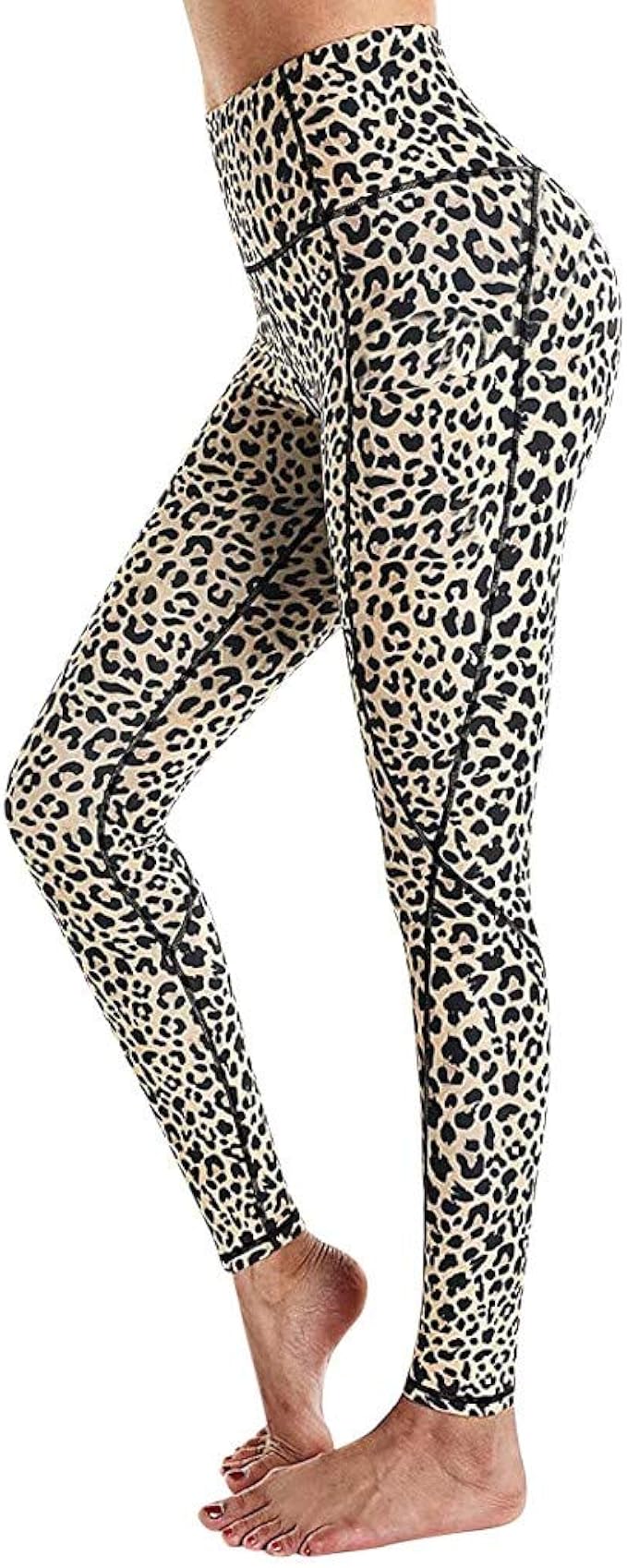 animal print workout leggings