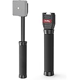 SMALLRIG Interview Mic Handle, Stretchable Mic Handle for RODE Go, for DJI, for Hollyland Lark 150, for Synco G1/A2 and Other Lavalier Microphones with Cold Shoe 3182