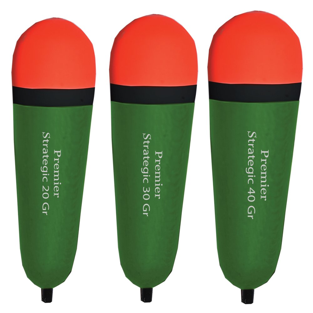 Fishing Corks, Floats & Bobbers Set of 3. Premier Pike Slider Fishing