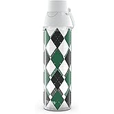 Tervis Golf Links Argyle Made in USA Double Walled Insulated Tumbler Travel Cup Keeps Drinks Cold & Hot, 24oz Venture Lite Water Bottle, Classic
