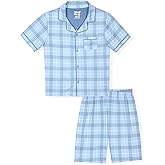Sleep On It Boys Pajama Sets - 2 Piece Pajama Coat Set for Kids Sleepwear