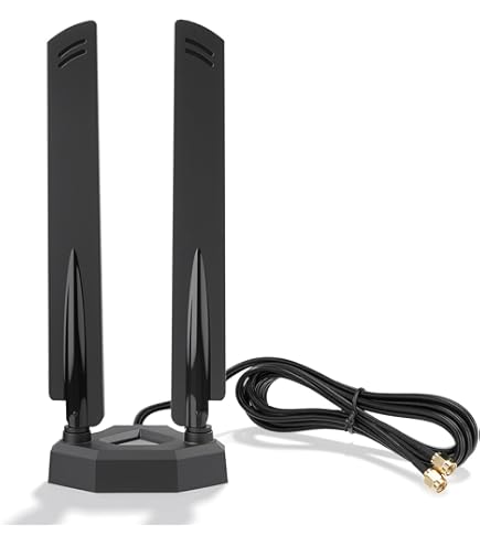 Amazon.com: Eightwood WiFi 7 WiFi 6E Antenna Tri-Band 2.4GHz 5GHz