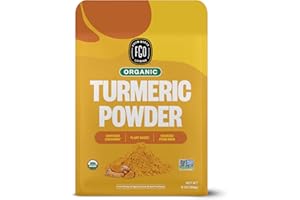 FGO Organic Turmeric Powder w/Curcumin, 8oz Resealable Pouch, USDA Organic and Non-GMO, Sourced from India, Packaging May Vary (Pack of 1)