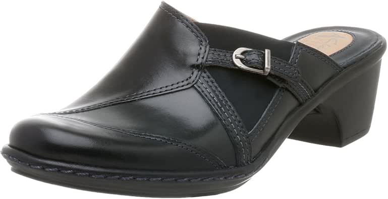 clarks clogs for women navy