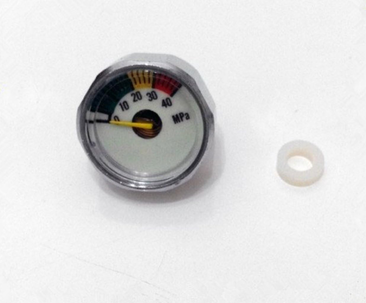 YJINGRUIPCP AirForce Condor Luminous High Pressure 5/30/40mpa Pressure Gauge With M10 x 1 Copper Threads (40mpa)