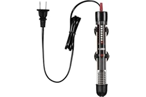 Abhirsh Aquarium Heater 50 Watt - Reliable Fish Tank and Immersion Water Heater, Adjustable Temperature Submersible Thermosta