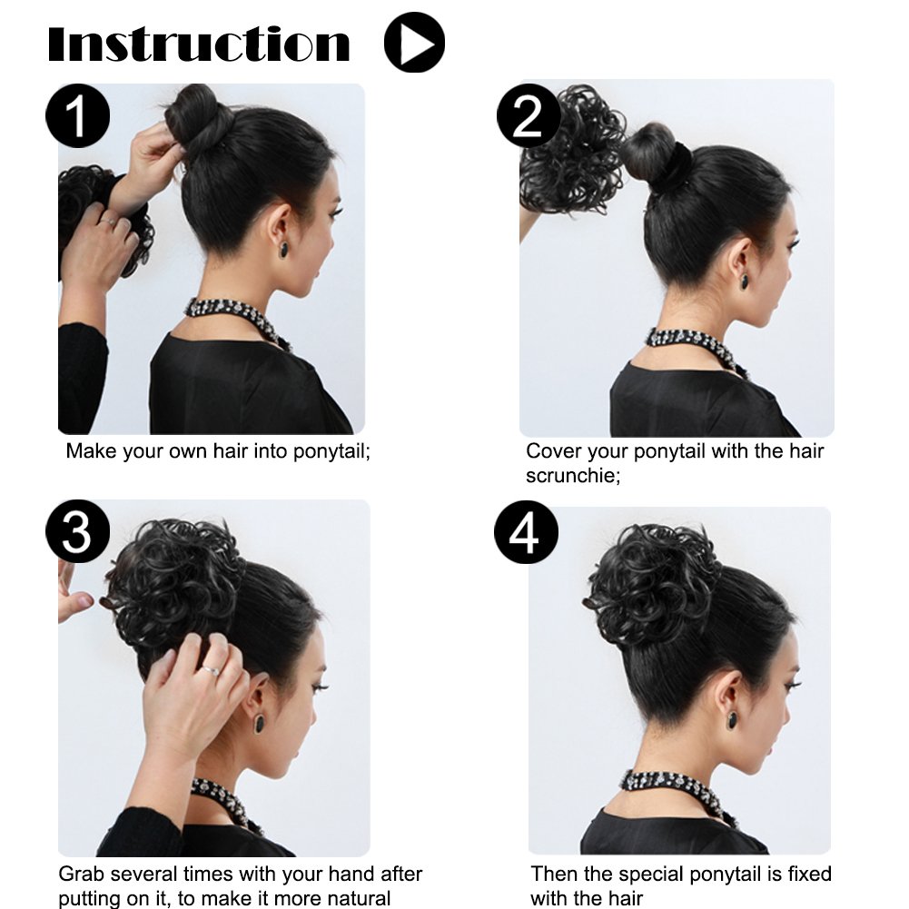 Buy 1b Beauty Angelbella Lovely Scrunchie Updos Synthetic