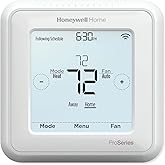 Honeywell Home TH6320ZW2007/U Z-Wave T6 Pro Programmable Touchscreen Thermostat with SmartStart, Low Voltage, UWP Mounting Sy