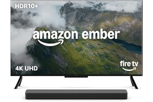 Amazon Fire TV 55" 4-Series (newest model) with Fire TV Soundbar Plus
