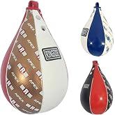 Ringside Apex Boxing Speed Bag - Premium Synthetic Leather Punching Ball, Multiple Sizes &amp; Colors, Ideal for Hand-Eye Coordination, Training Equipment for Fighters