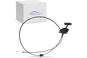 UnayKolb Hood Release Cable W/Handle For 82-93 Chevy S10 For 83-94 S10 Blazer For 92-94 GMC Jimmy For 82-90 S15 For 91-93 Sonoma For 91 Syclone For Typhoon For 91-92 94 Olds 15627455 912-003