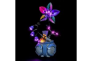 Hilighting Upgraded Led Light Kit Compatible with LEGO Sally's Flowerpot Building Set, Lights Decoration Compatible with LEGO