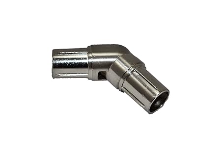 19mm Single Corner Bay Window Curtain Pole Elbow Joint Connector