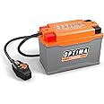 OPTIMA QUAD12 ORANGETOP Lithium Motorcycle Battery with OPTIMA CPR Automatic Built-in Jump-Start, Starting Power 380 Cranking Amps, 4.5AH, Fits Select Jet Skis, Quads, Mowers, Tractors, and Scooters