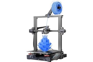 Creality Ender-3 S1 Plus 3D Printers CR Touch Auto-Leveling High Precision Dual Z-axis Sprite Direct Dual-Gear Extruder Silent Plate 4.3inch Screen Double Screw Building Size 11.81x11.81x11.81inch