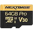 Nextbase 64GB U3 Micro SD Memory Card - with Adapter - Compatible with Nextbase in-Car Dash Cams Series 1 and 2