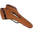 GORIX Bike Saddle Seat Comfortable Cushion with Rail Mountain Road Bicycle for Men and Women (A6-1)