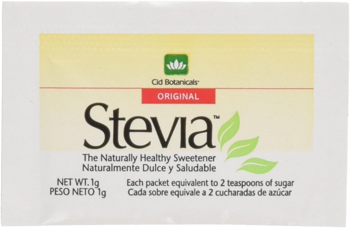 Cid Botanicals Real Paraguayan Stevia - 1000 Count (Passion Fruit, 1000 Packets)