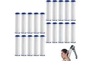 10/20 Pcs Showerhead Filters, Ion Shower Drops Head Filter, PP Cotton Filter Cartridge, Shower Head Filters Replacement, Suit