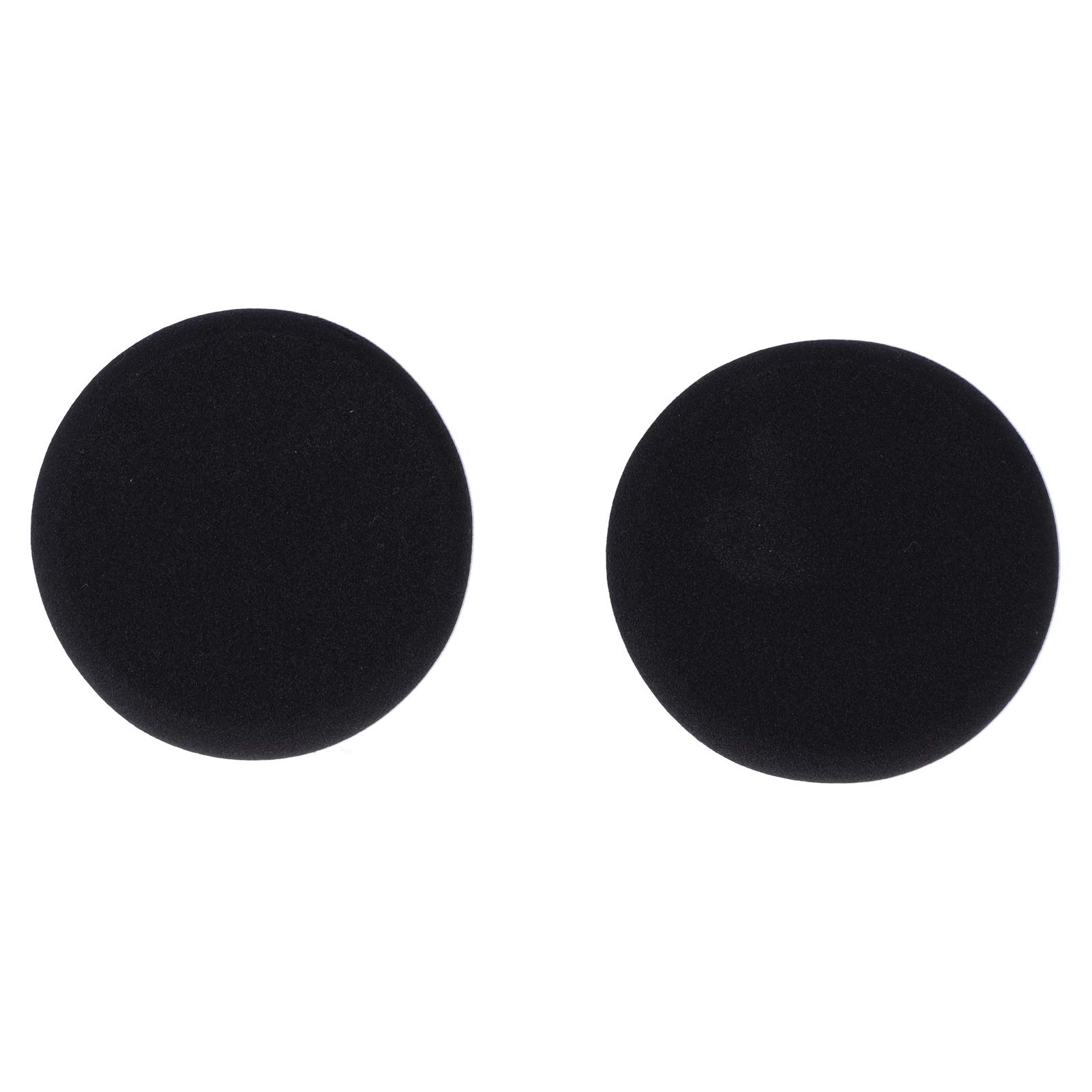 Ear Cushions, Replacement Ear-Pads for GRADO SR60 SR80 SR225 M1 M2 Headphone,Black Foam Artificial Leather Around-Ear Headphone Ear Cover Pad (black)