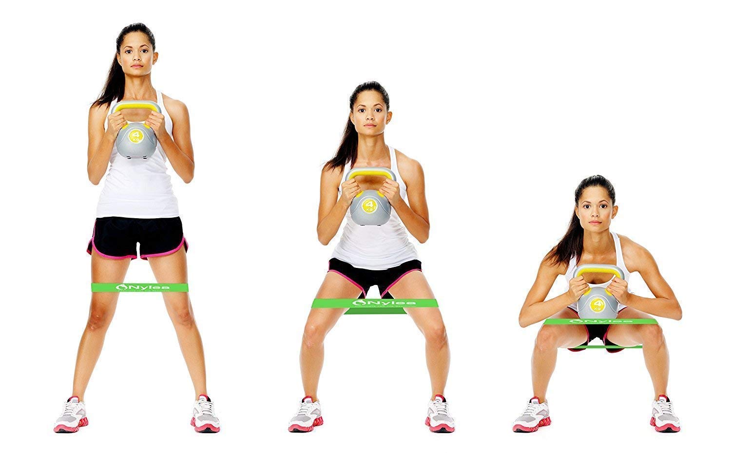 3 Pack Resistance Exercise Workout Bands [FREE TRAVEL BAG] 12\