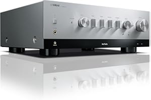 Yamaha R-N800A Network Receiver with Phono and Built-in DAC, Silver
