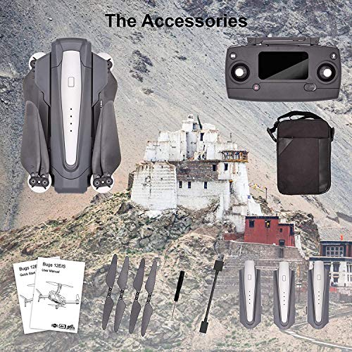 Bugs 12 Eis Drohne mit 4K-Kamera für Erwachsene, 22-66 Minuten Flugzeit, langsamer Geschwindigkeits-Stativ-Modus, 1… – Bild 5