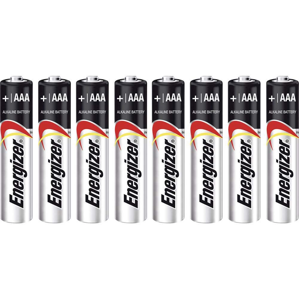 Energizer Max Alkaline AAA/LR03 batteries Pack of 8