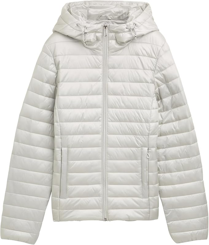 Damen Lightweight Steppjacke mit Kapuze