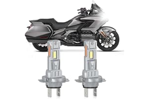 For Honda Goldwing 1800 GL1800 2001-2017 Motorcycle Light, H7 Light Bulbs, 20000LM Super Bright 6000K White, No Adapter Requi