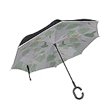 Double Layer Inverted Inverted Umbrella Is Light