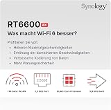 Synology RT6600AX Tri-band WiFi 6 Router - 2.5GbE WAN/LAN, 5.9GHz view 3