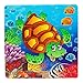 Turtle Puzzles Toys ，BeautyVan Turtle 16 Piece Jigsaw Toys For Children Education And Learning Puzzles Toys