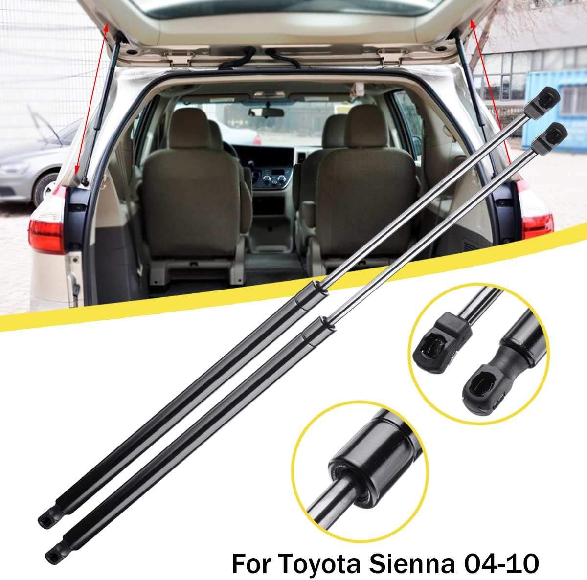 2X Car Rear Trunk Tail Gate Tailgate Supports Strut Rod Arm Shocks Spring Bars 68905AE010 SG229013 For Toyota Sienna 2004-2010