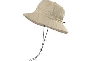 FEICUI Men Women Outdoor Bucket Hat Quick Dry Packable Boonie Hat UV Protection Sun Hat