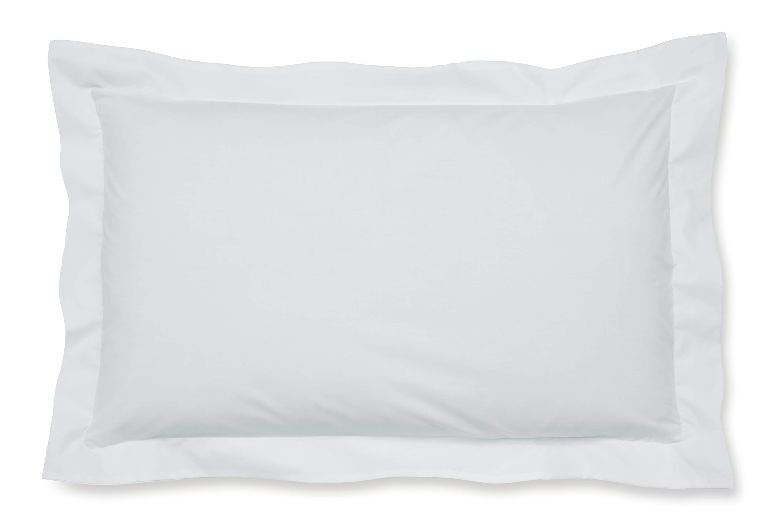 Catherine Lansfield Easy Iron Percale Oxford Pillowcase Pair White