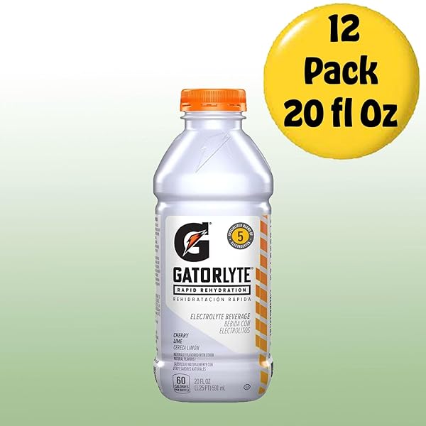 GATORLYTE POWDER WATERMELON, 16.9OZ (PACK OF 6)