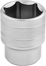 Draper 16618 1/2in Square Drive 27mm 6 Point Socket