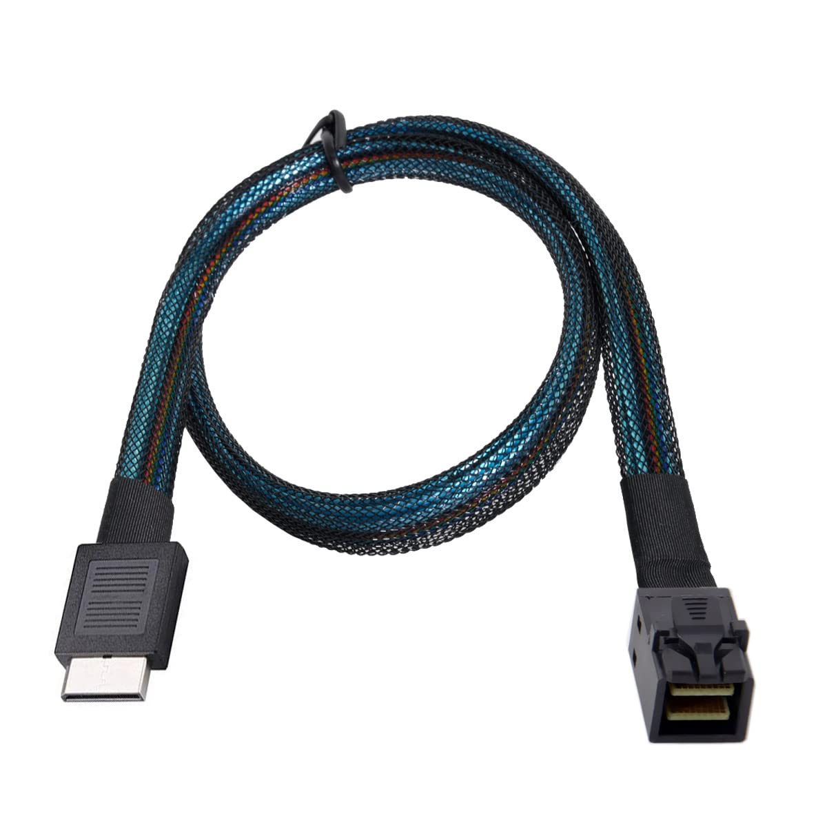 CY OCuLink PCIe PCI-Express SFF-8611 4i to SFF-8643 SSD Data Active Cable 50cm