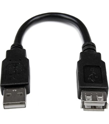 CC2220C-03BK - 3ft USB 3.2 Gen 1 5Gbps Type A Male to Female Extension Cable