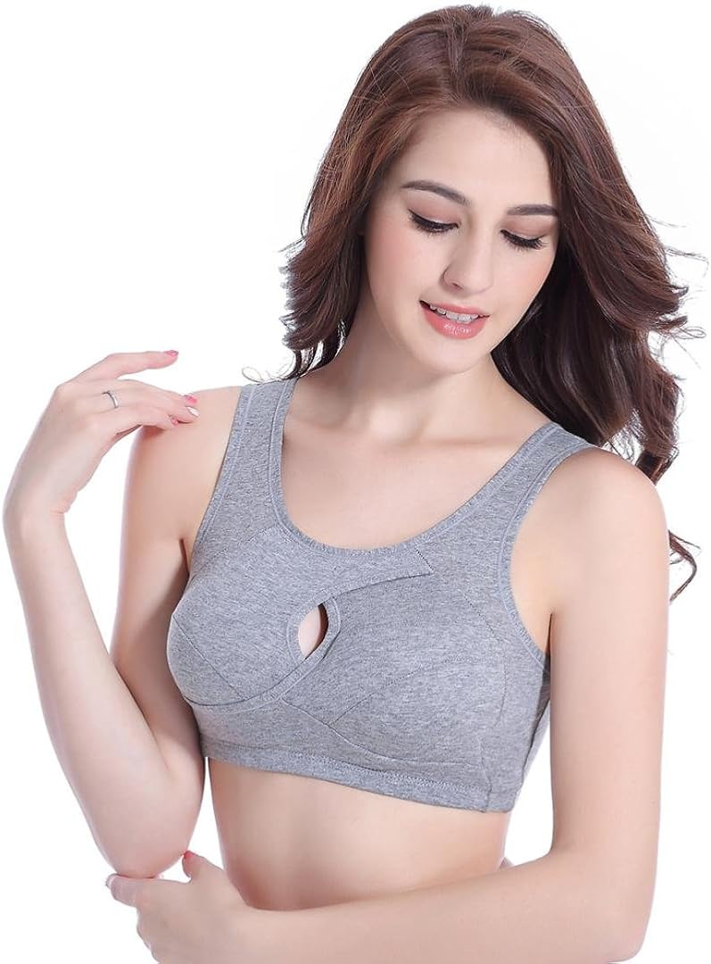 KaiCran Womens Seamless Pregnant Nursing Bra Sports Yoga Sleeping Bralette at  Women’s Clothing store