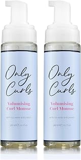 Only Curls Curl Mousse Duo - Lightweight Volumising Foam 200ml x2