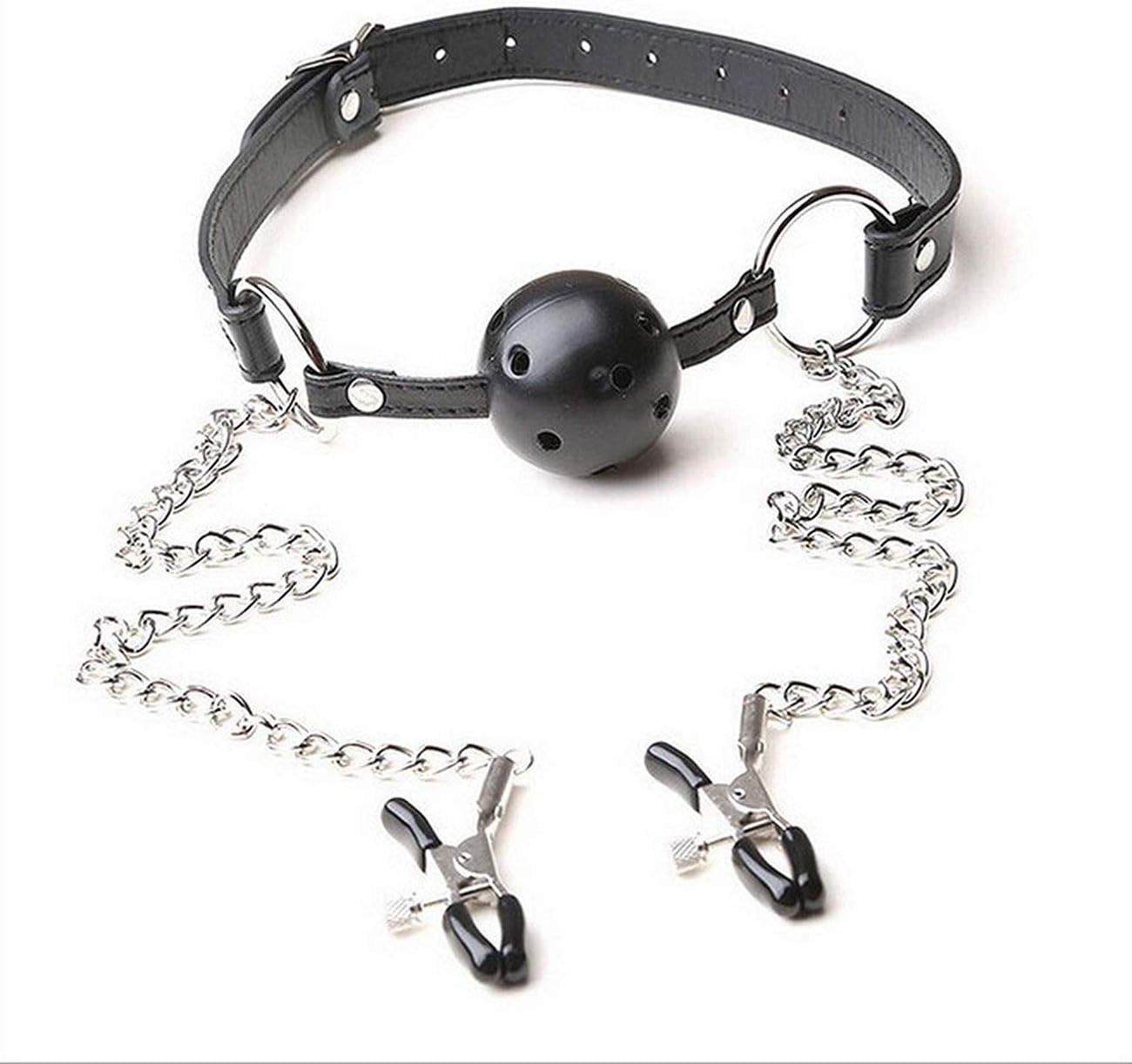 Household Body Massage Tool with Clamps (Black)