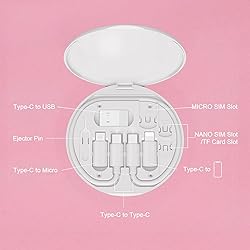 YAFIYGI 9 in 1 Cable Case USB Adapter Cable